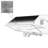 ALEKO 96 " W x 3 " D Vinyl Cover Retractable Trailer Awning