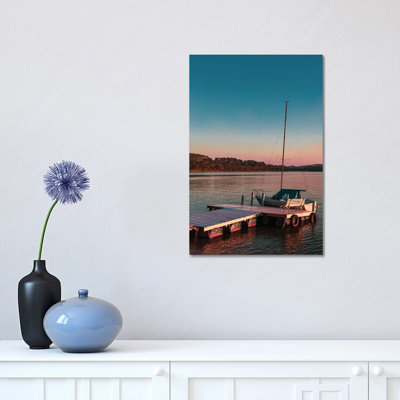 The Lake At Sunset by Alexandre Venancio - Wrapped Canvas Print
