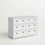 Commode double l 6 tiroirs Ernie