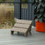 Chaise Adirondack en plastique avec repose-pieds Byrnes-1849190236