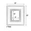 Miroir Classic Contour 58X70GD-70060241-70060240