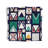 Polyester Geometric Square Napkin-18014344