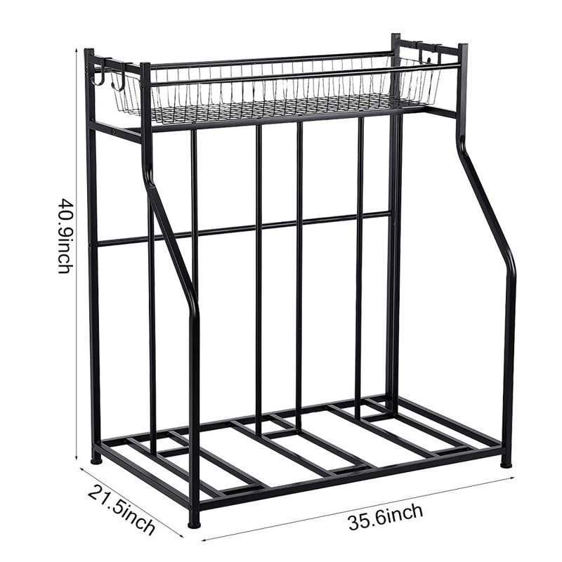 Metal Wall Mounted Bike Rack