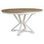 Ensemble de table de salle à manger 5 pièces avec table à rallonge et 4 chaises rembourrées-1375416094