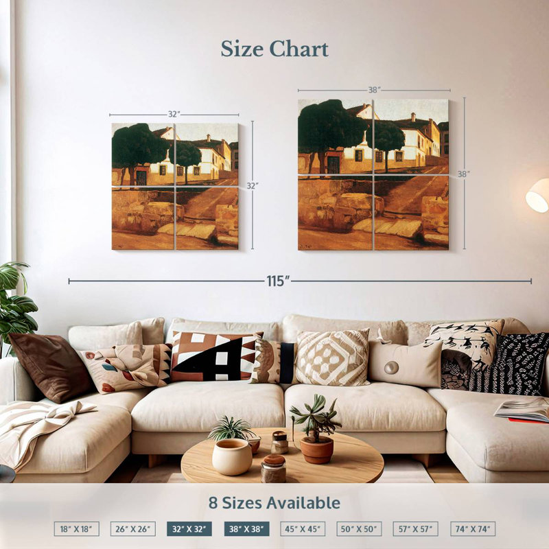 Nicci Avila Street, 38'' H x 38'' W