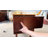 Solid Wood Mid-Century Modern Nightstand-533562042-509736841