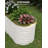 2 Pcs Raised Garden Beds Outdoor 8x2x2 ft - Galvanized Steel Planter Box for Vegetables, Flowers, Rust-Resistant Garden Box, Easy Assembly Raised Beds, Durable Planters for Outdoor Plants, Beige-2058639872-2058639997