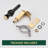 Single Handle Single Hole Waterfall Bathroom Sink Faucet with Deck Plate and Pop-Up Drain Assembly-113300467