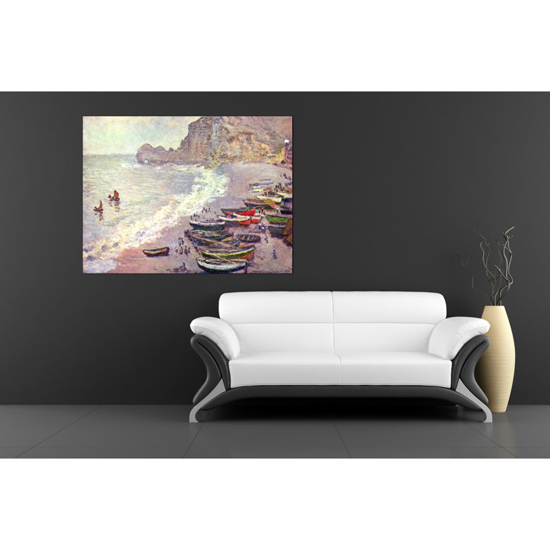 Claude Monet - Wrapped Canvas Painting, 90cm H x 120cm W x 1.8cm D