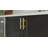SoHo 96mm Center to Center Polished Gold Bar Pull-103173124-108995613