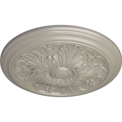 Médaillon de plafond H 16,875 po x l 16,875 po x P 3,5 po Vienna