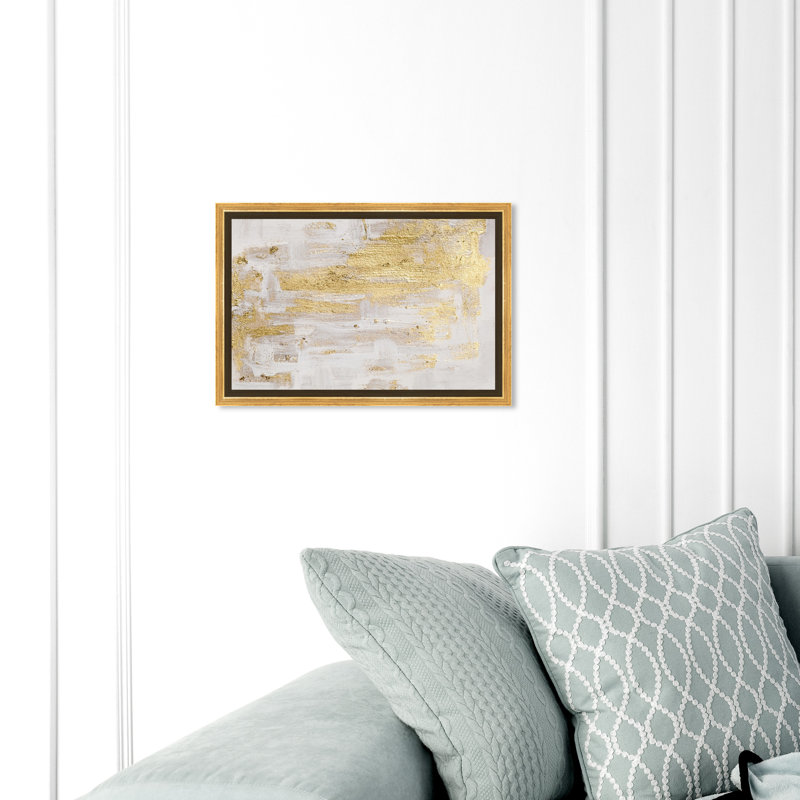 Pure Love - reproduction sur toile, H 10 po x l 15 po, Or
