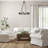 Lorryann 8 - Light Dimmable Wagon Wheel Chandelier-1057520472