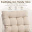 Chaise longue d'extérieur avec repose-pieds et coussins-1986575004
