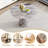 45" Round Dining Table for 4-6 People | Wooden Dining Room Table for Kitchen-958090121-958090122
