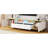 70.9'' Modern TV Stand For Tvs Up To 80 Inches, Entertainment Center With 2 Shelves And LED Lights, TV Storage Cabinet With 2 Drawers, 2 Cabinets And Metal Legs For Living Room, TV Stand-1740047200