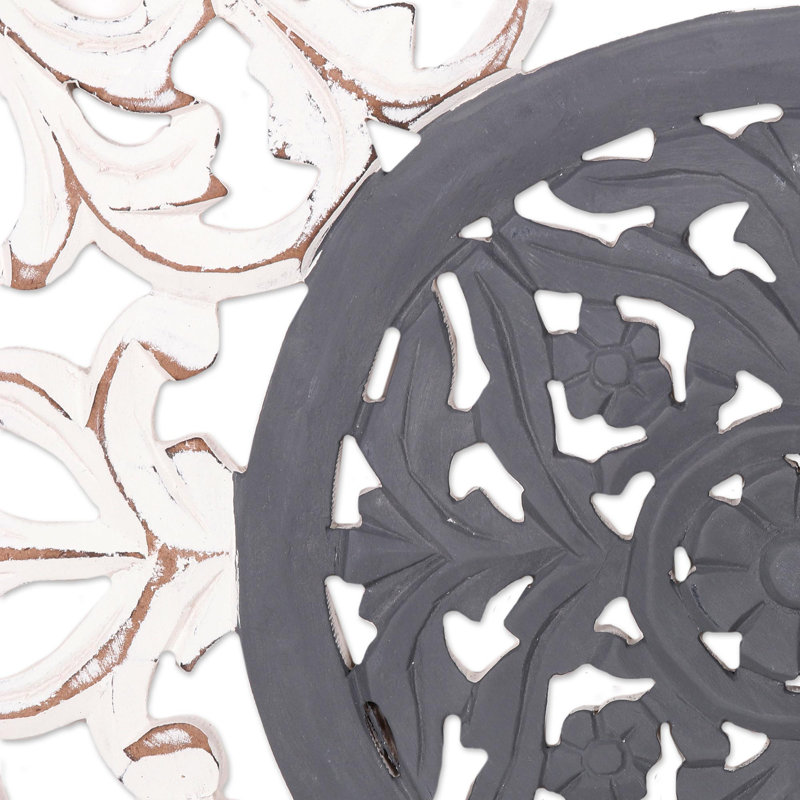Handmade Traditional Wall Decor on Solid Wood
