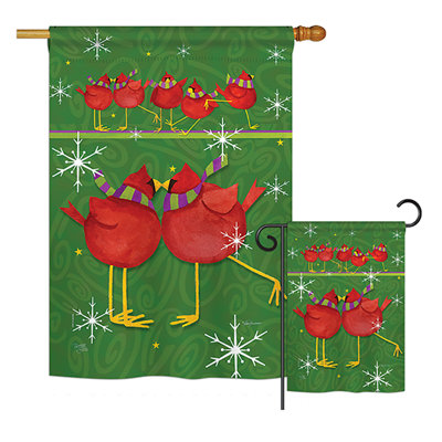 Double Sided Polyester Animal Flag Set