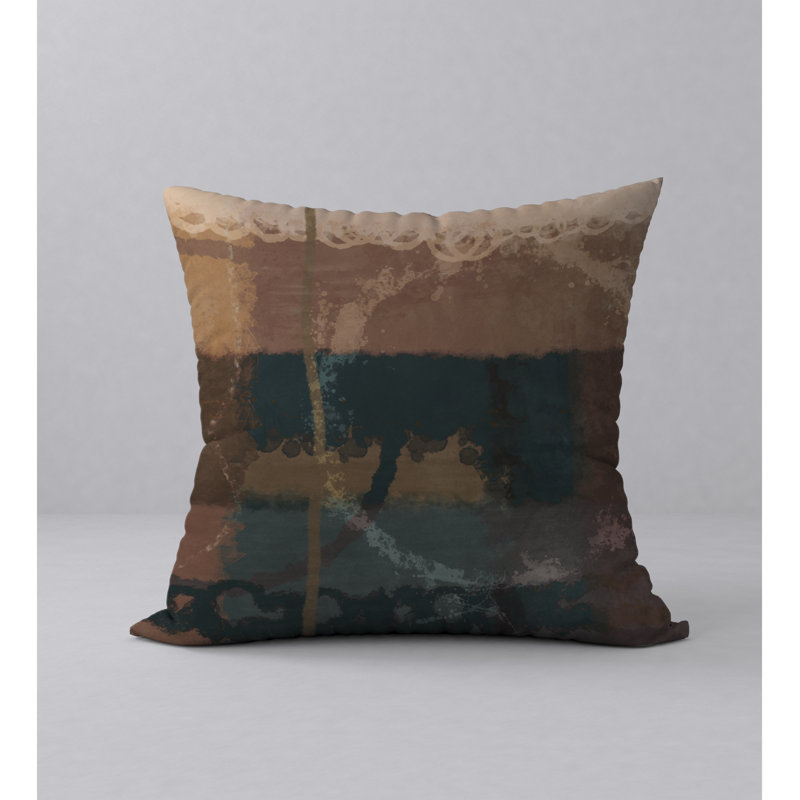  Housse et insert de coussin carré Munchy Ultra, 18" x 18"