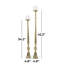 Ensemble de porte-bougies en aluminium-88632373