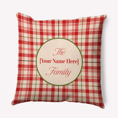 Polyester/Polyester Blend Throw Square Indoor/Outdoor Pillow Cover & Insert