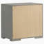 Table de chevet 2 tiroirs Pierce Grey-1309181352