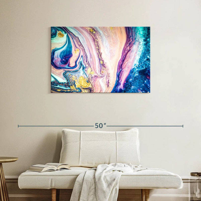 Avery Galaxy Pour, 24" H x 36" W