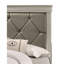 Meuble de chambre moderne capitonné beige 1pc-618394024-618394031