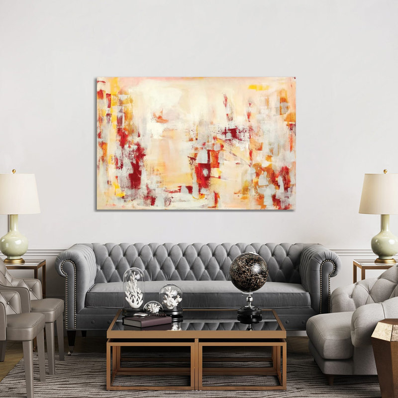 No Place Like Home by Monika Mickute - Wrapped Canvas Painting, 152.5 cm H x 101.5 cm W