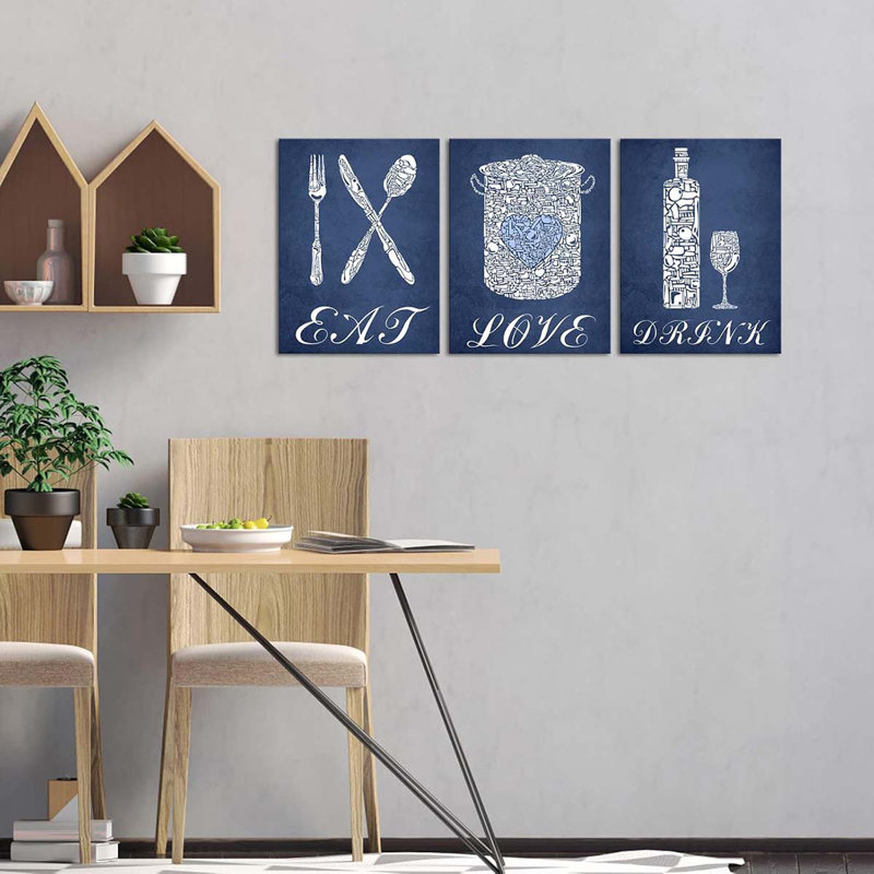 3 Piece Wrapped Canvas Print