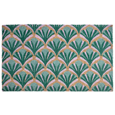 Non-Slip Ikat Doormat