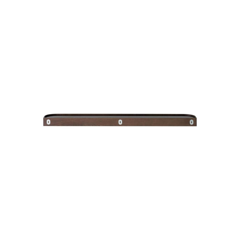 Epoch Shelf, 150, Natural Oak/Fog, Dark Stained Oak/Black