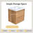24" Wall Mounted Floating Bathroom Vanity With Single Sink