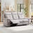 Alteo 2 Piece Modern Top Faux Leather Power Reclining Living Room Set with USB Port-98582770