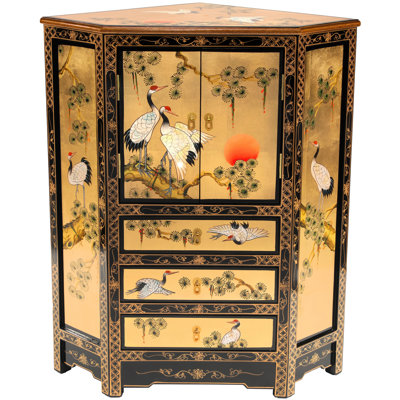 Abigailmarie Solid Wood Accent Cabinet