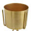 Ensemble de 2 pots de fleurs pour l'intérieur et l'extérieur avec support amovible-60663452