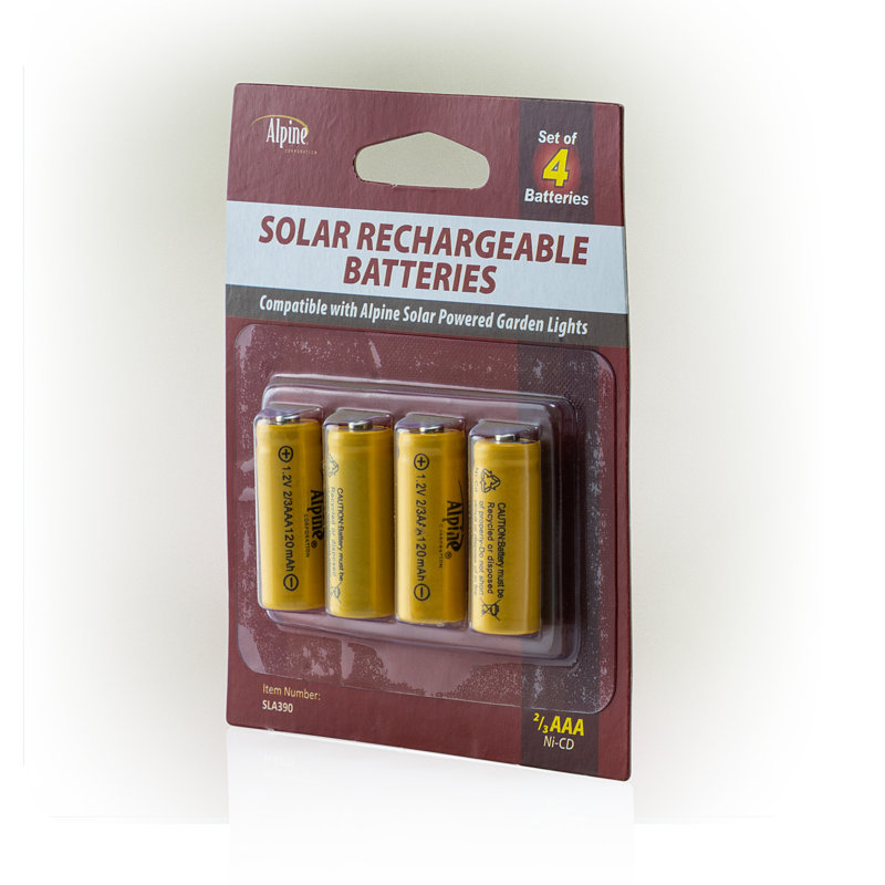 No Power Source Required / Manual Solar Batteries
