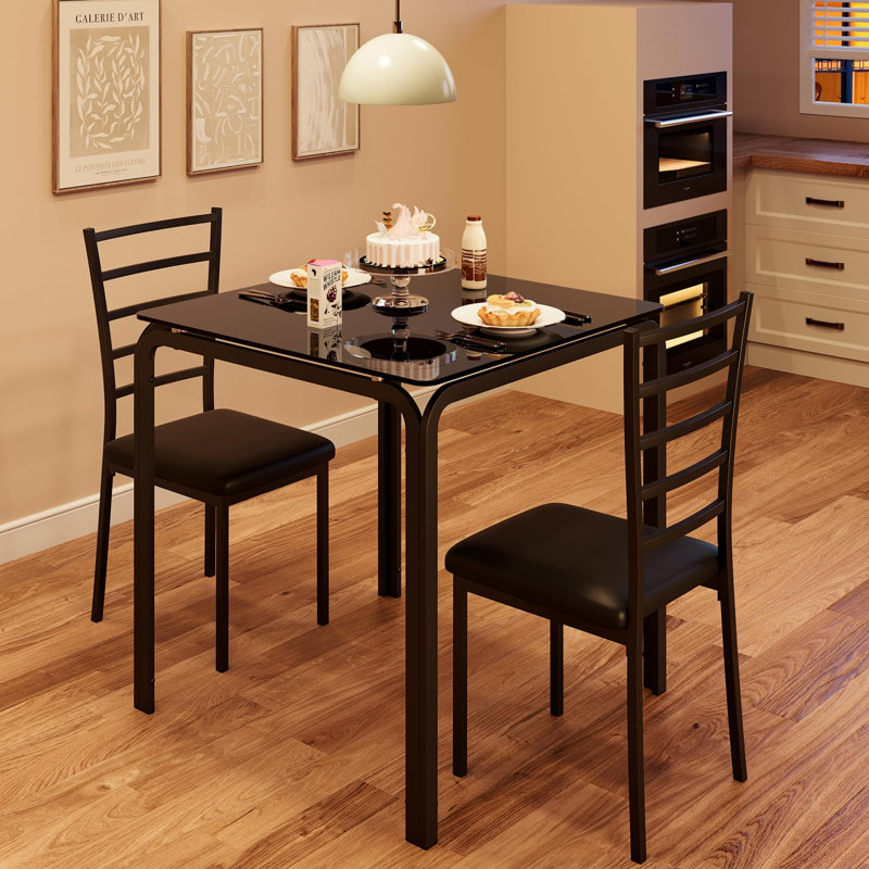 Ensemble repas carré L 29 po x l 29 po Giacomino
