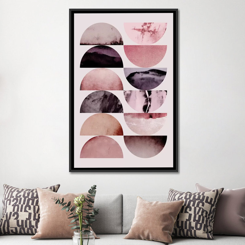 « graphic xl », reproduction d’impression sur toile tendue, H 26 po x l 18 po x P 1,5 po, Toile encadrée noire, Pas de tapis