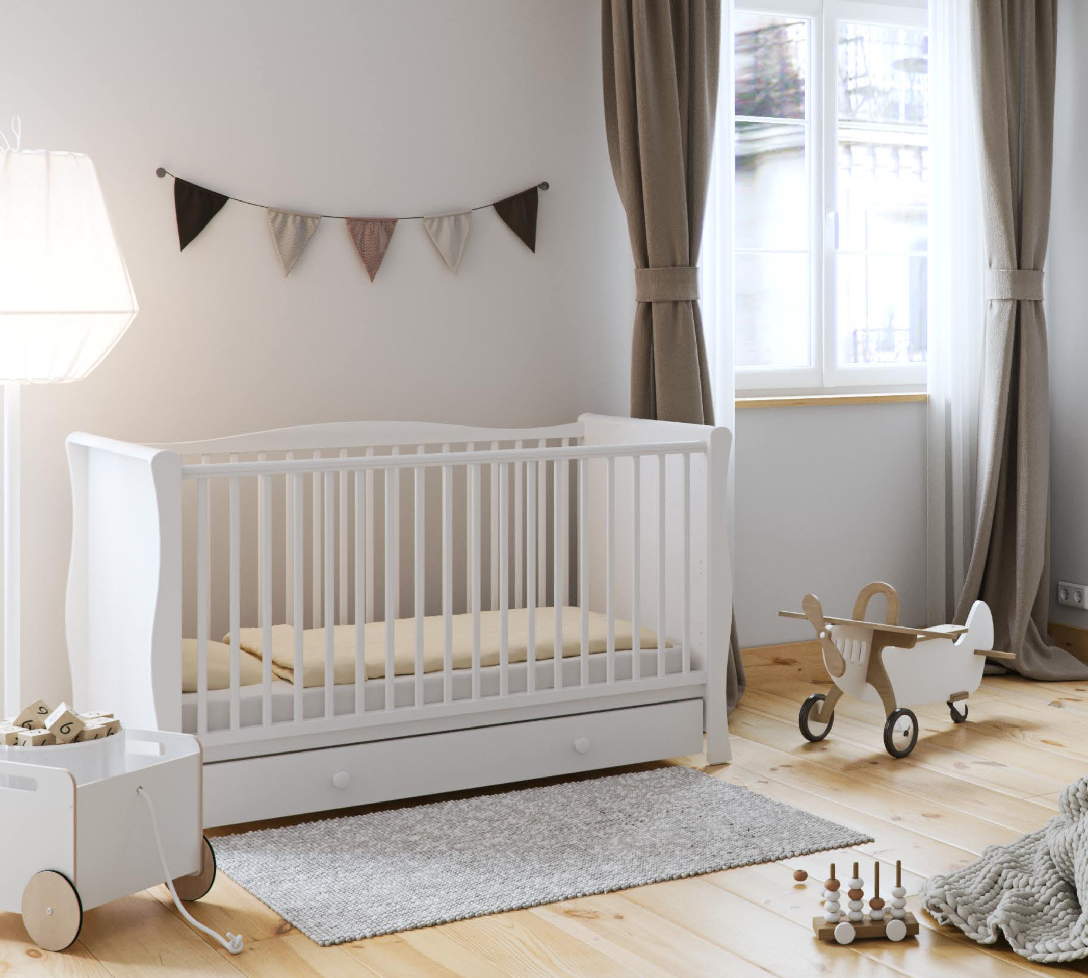 Little Acorns Space Saver Mini Cot Wayfair