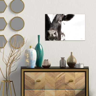 Cow VII by Jennifer Pugh - Wrapped Canvas Print