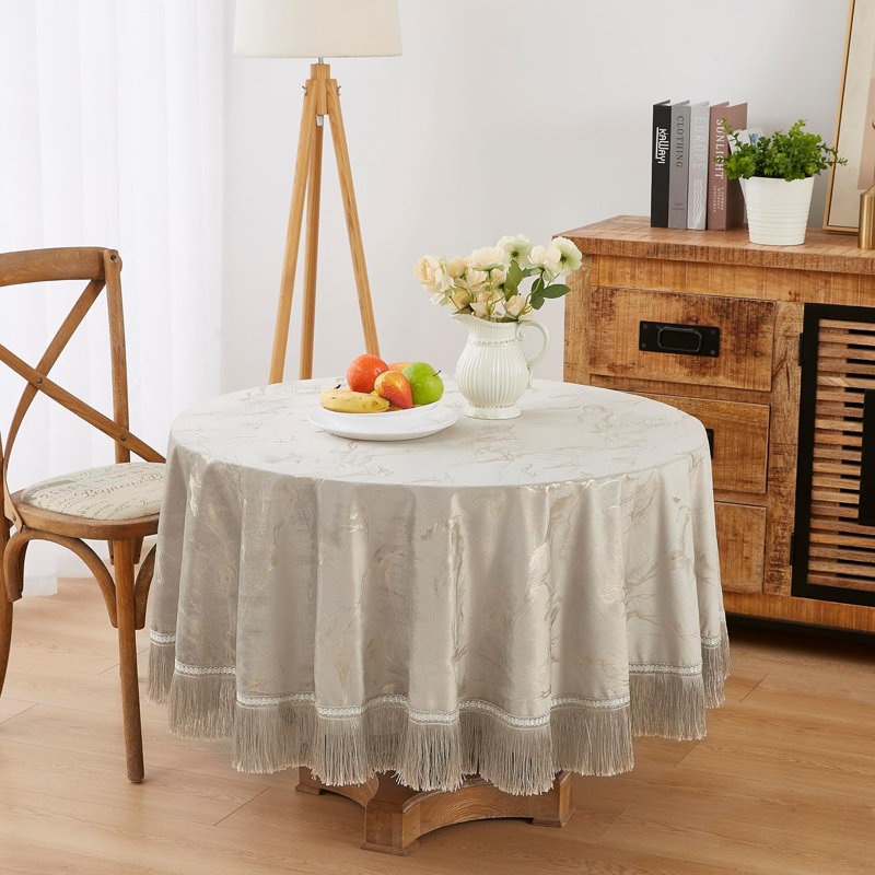 Nappe Kist, Argent, Rond 90 po