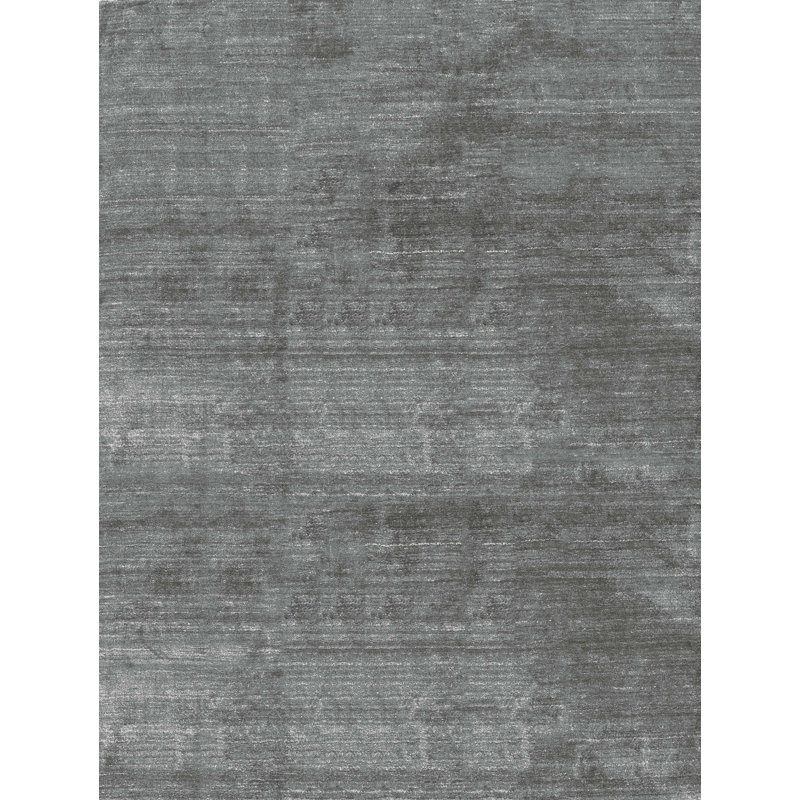 Wool Area Rug in Gray