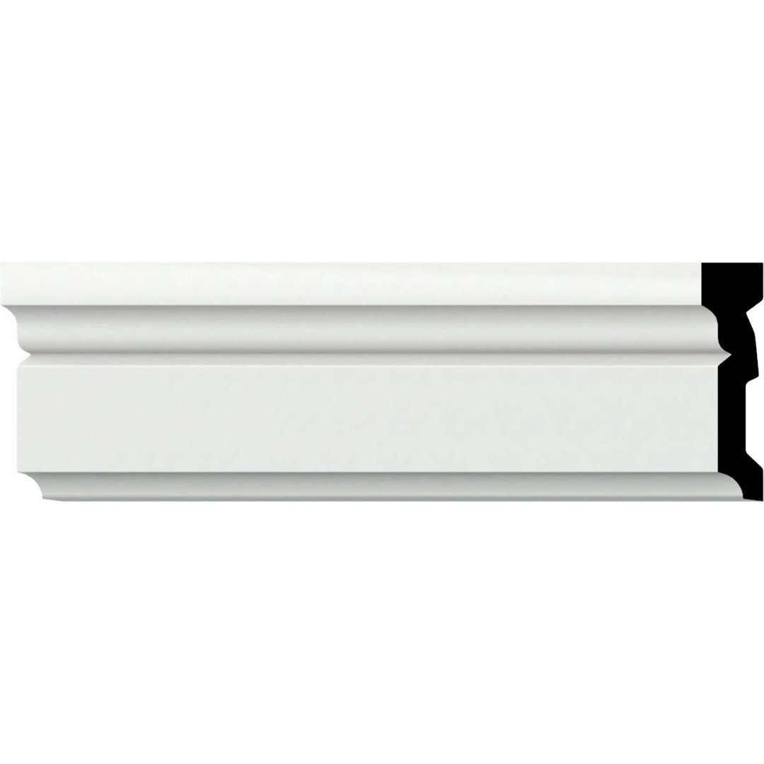 Monique 2.88'' H x 96'' W x 0.75'' D Urethane Bracket / Corbel Ekena Millwork