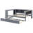 Daybed With Trundle And Charging Station-2131923901-2131923889