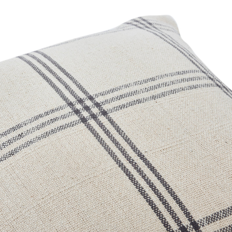 Housse de coussin carré en coton, Housse de coussin seulement - sans coussin
