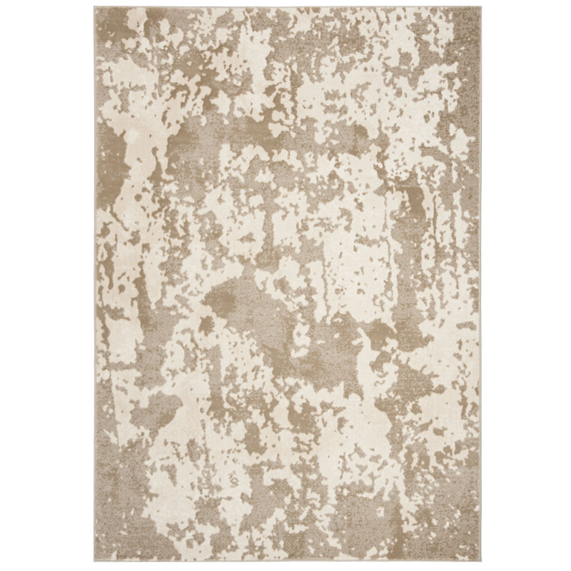 Tapis abstrait Gerton Performance, Rectangle 5 pi 1 po x 7 pi 6 po