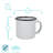 Argon Tableware - White Enamel Espresso Cups - 130ml-1756159296-1756164194