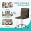 Chaise de bureau d'ordinateur Kaycee-231432604