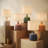 17.75 Cream White Ceramic Table Lamp-1063638405